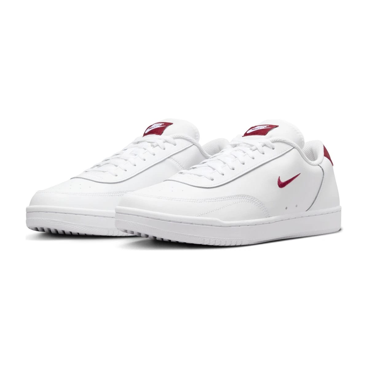 Nike Court Vintage Sneaker Uomo Bordeaux Bianco