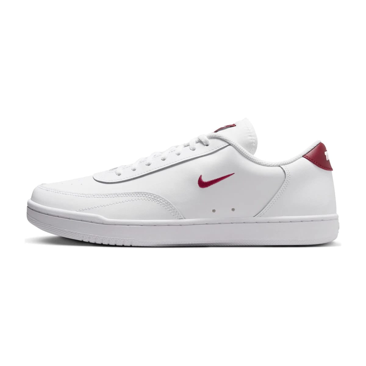 Nike Court Vintage Sneaker Uomo Bordeaux Bianco